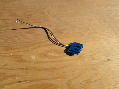 Audi TT Mk1 8N Connector Plug w/ Pigtail 6N0972704